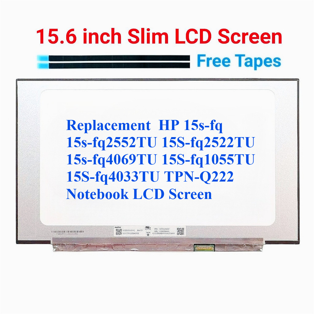 เปลี่ยน HP 15S-fq 15s-fq2552TU 15S-fq2522TU 15s-fq4069TU 15S-fq1055TU 15S-fq4033TU TPN-Q222 หน้าจอ L