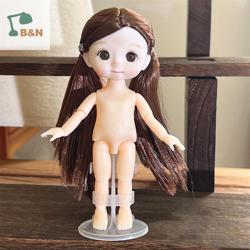 XeR 1 ชิ้น 16 ซม.ตุ๊กตาที่แตกต่างกันแสดงออก,น่ารัก 1/8 ตุ๊กตา BJD, 13 ข้อต่อเคลื่อนย้ายได้ตุ๊กตาสาวข