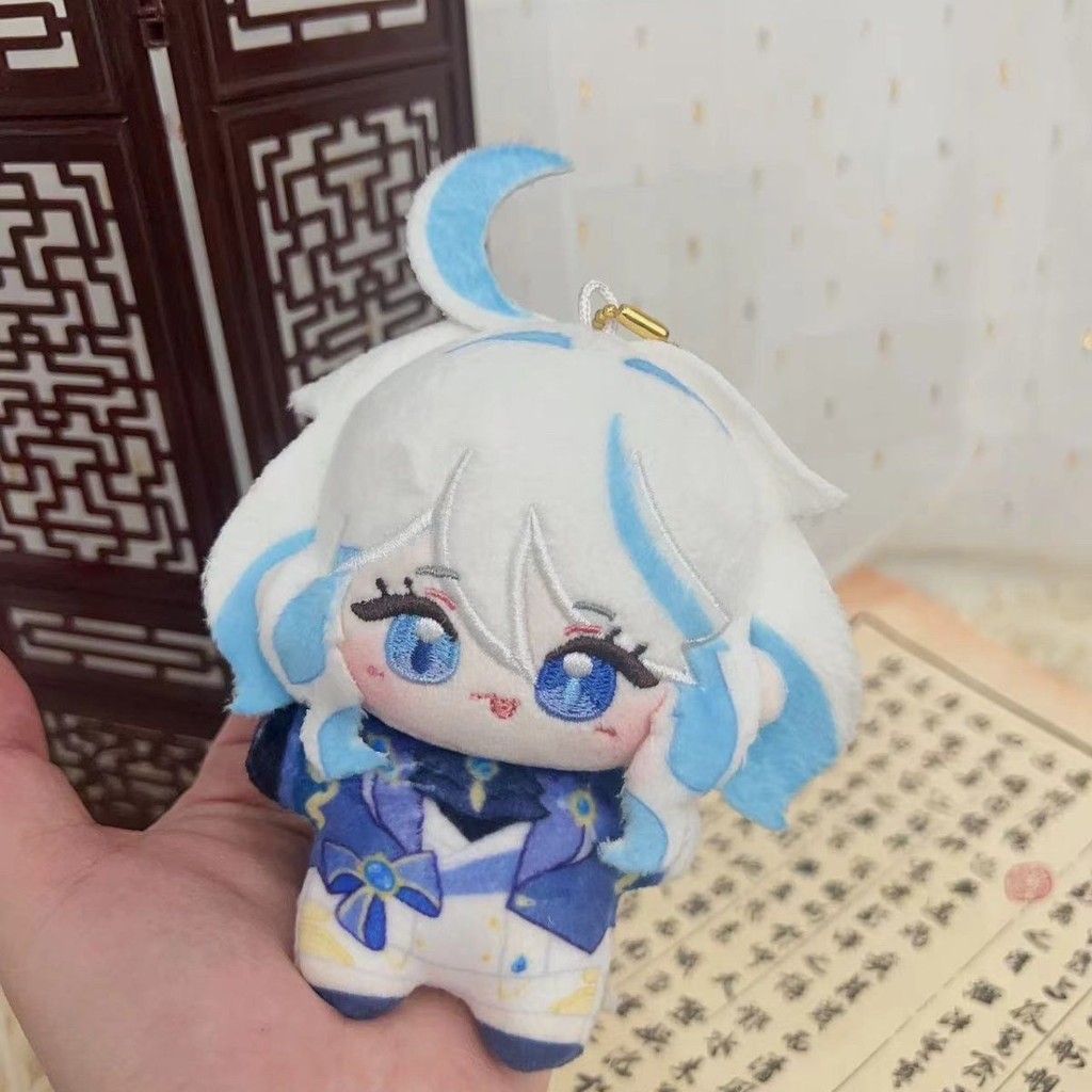 Genshin Impact เกมอุปกรณ์ต่อพ่วง Furina De Fontaine ตุ๊กตาตุ๊กตา Plushie ตุ๊กตาของเล่นปลาดาว Body