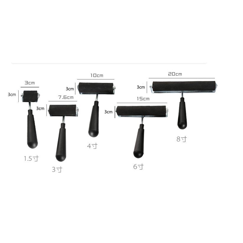 Printing Roller Brush Professional Printing Roller/Rubber Roller Printing Ink Roller Printing Tool