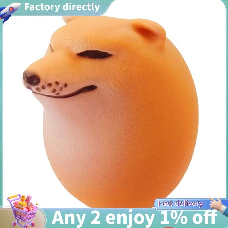 E7-Unzip Shiba Inu สุนัขไข่สุนัขของเล่น Unzip ผ่อนคลายทําให้คนหัวเราะ