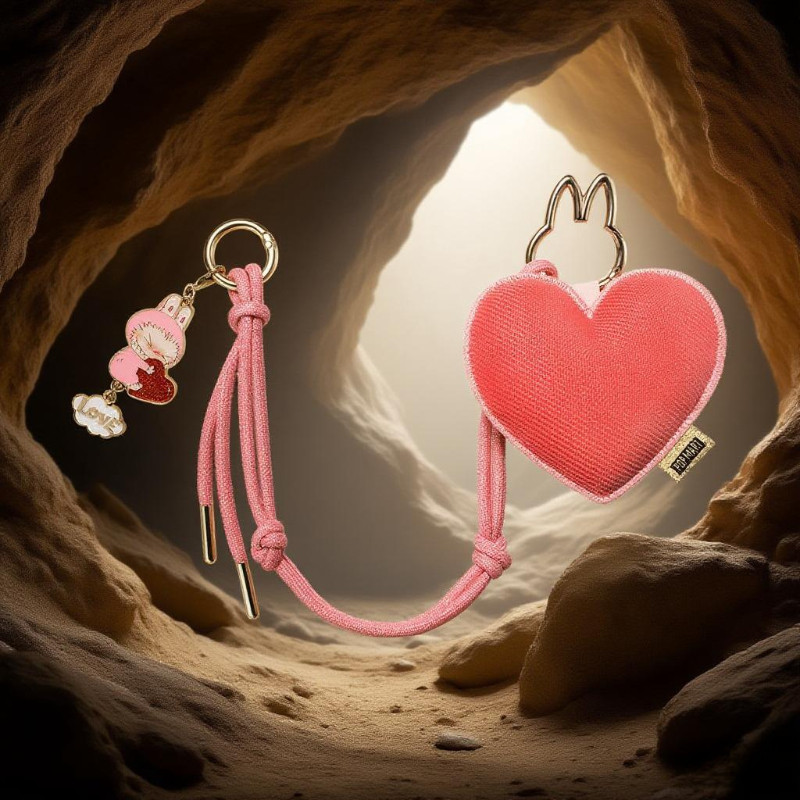 [secret] POPMART LABUBU Heart Bottom Code Series Letter Pendant Figure Toy Mystery Box Gift