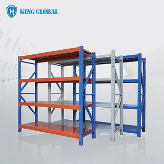 King Global ชั้นวางของหนัก 200 * 200 * 60 รับน้ําหนัก 250 กก. ชั้นวางในโกดัง ชั้นวางของ