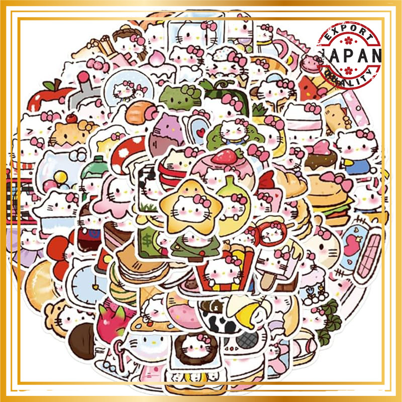 Cute animal sticker set of 90 pieces, suitcase stickers for your favorite suitcase, guitar, car, mot