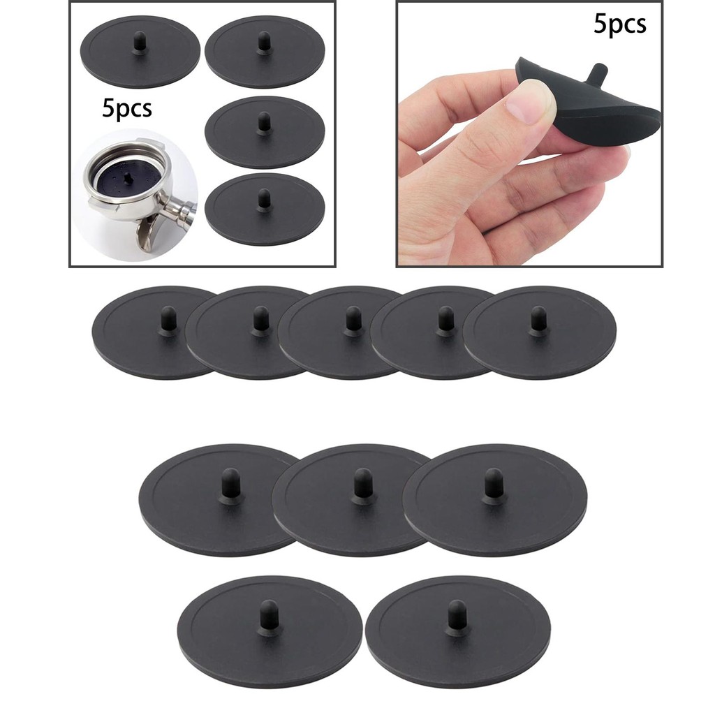 [Lszcx6l] 5x Backflush Discs Coffee Backflush Disk Parts อะไหล่ตาบอดใส่เครื่องชงกาแฟ Blanking Disc ส