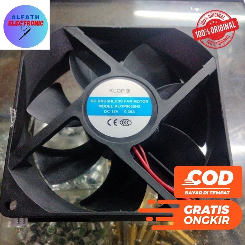 DC FAN 9 CM 12V DC FAN 12V 9CM DC FAN 12 VOLT 9CM คุณภาพดีดั้งเดิม