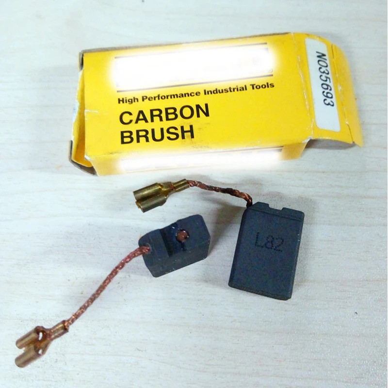 แปรงคาร์บอนสําหรับ DEWALT DW-840 Self-jumping Carbon Brush แปรงคาร์บอน Dewalt N035693 แปรงคาร์บอน