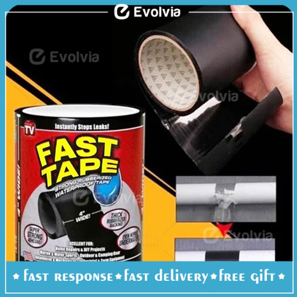 Flex Tape Magic Insulation Strong Magic Tape เทปท่อกันรั่ว - Evolvia