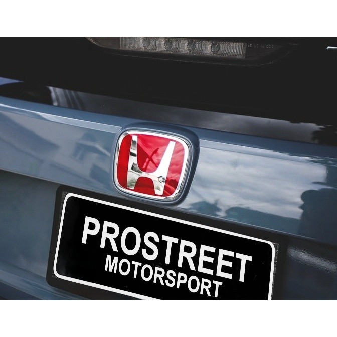 Logo H โลโก้ H แดง ของแท้ Made in Japan รุ่น Honda Jazz GD GE GK City Civic FD FB FC FK FE DC2 DC5 T