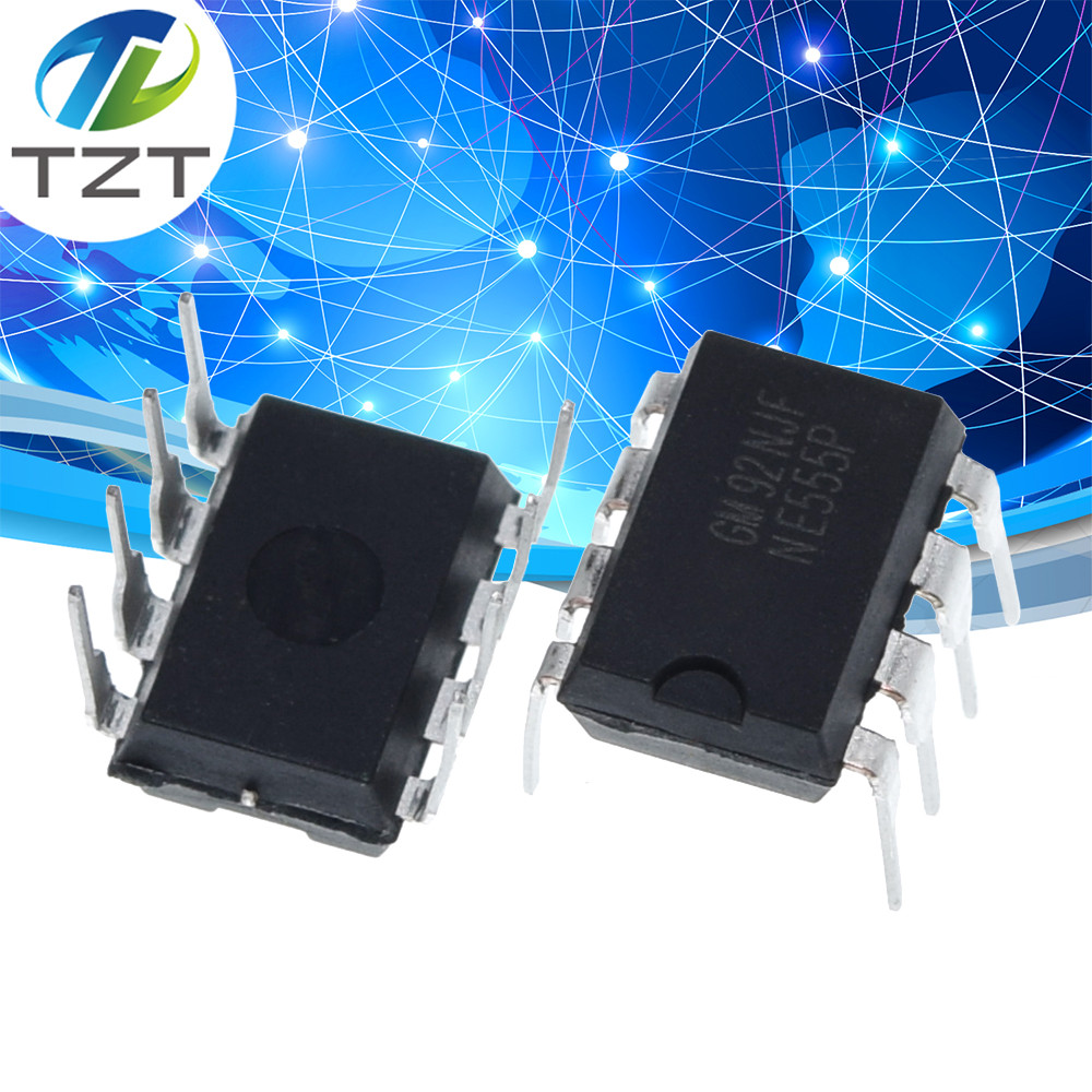 20 ชิ้น/ล็อตใหม่ NE555 NE555P NE555N สําหรับโมดูลไฟ