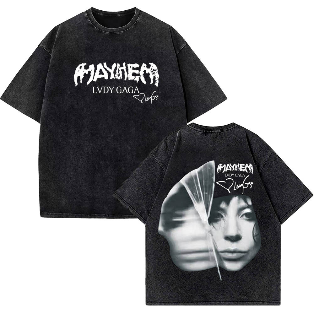 เสื้อโอเวอร์ไซเซะ Lady Gaga สำหรับทัวร์ The Mayhem Ball ปี 2025
