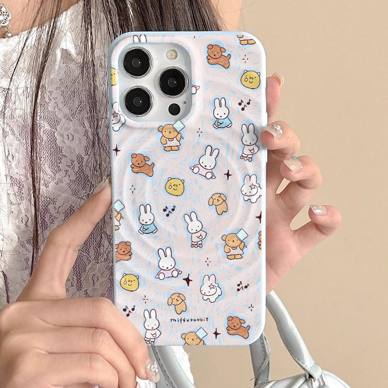 Bov-เข้ากันได้ iPhone แม่เหล็ก การชาร์จไร้สาย เคสไอโฟน 11 XS 14plus 13/15PRO 12 16promax xsmax xr ป้องกันฝุ่-HLCXK19