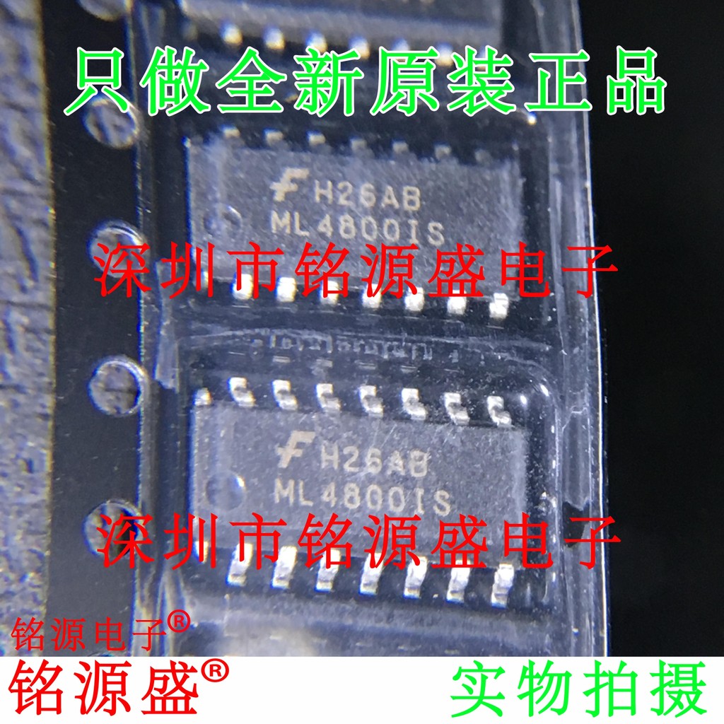 ML4800ISX ML4800ISX ML4800IS ML4800 SOP16 Controller ชิปรวม