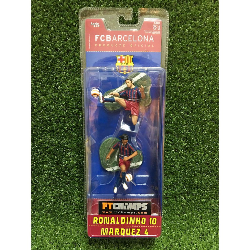 Barcelona FT CHAMPS Gift ตุ๊กตาฟุตบอล รุ่นคู่ 10 ซม. (Xiaoro+Max)