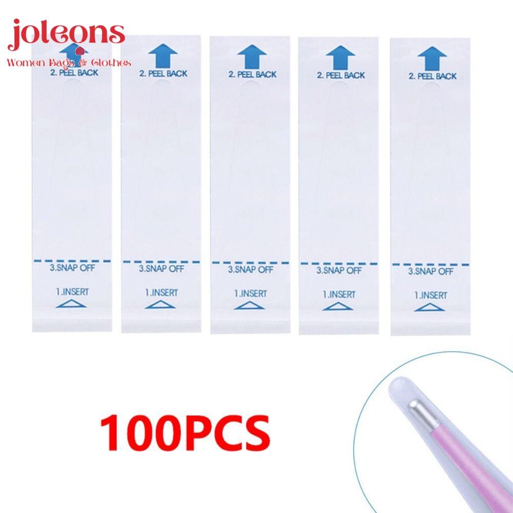 JOLEONS 100PCS Digital Probe Covers, Hygienic สะดวกเครื่องวัดอุณหภูมิ Probe Cover, คุณภาพสูง Univers