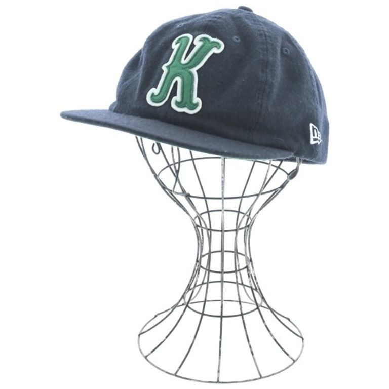 MAISON KITSUNE หมวก สีกรมท่า ส่งตรงจากญี่ปุ่น มือสอง
