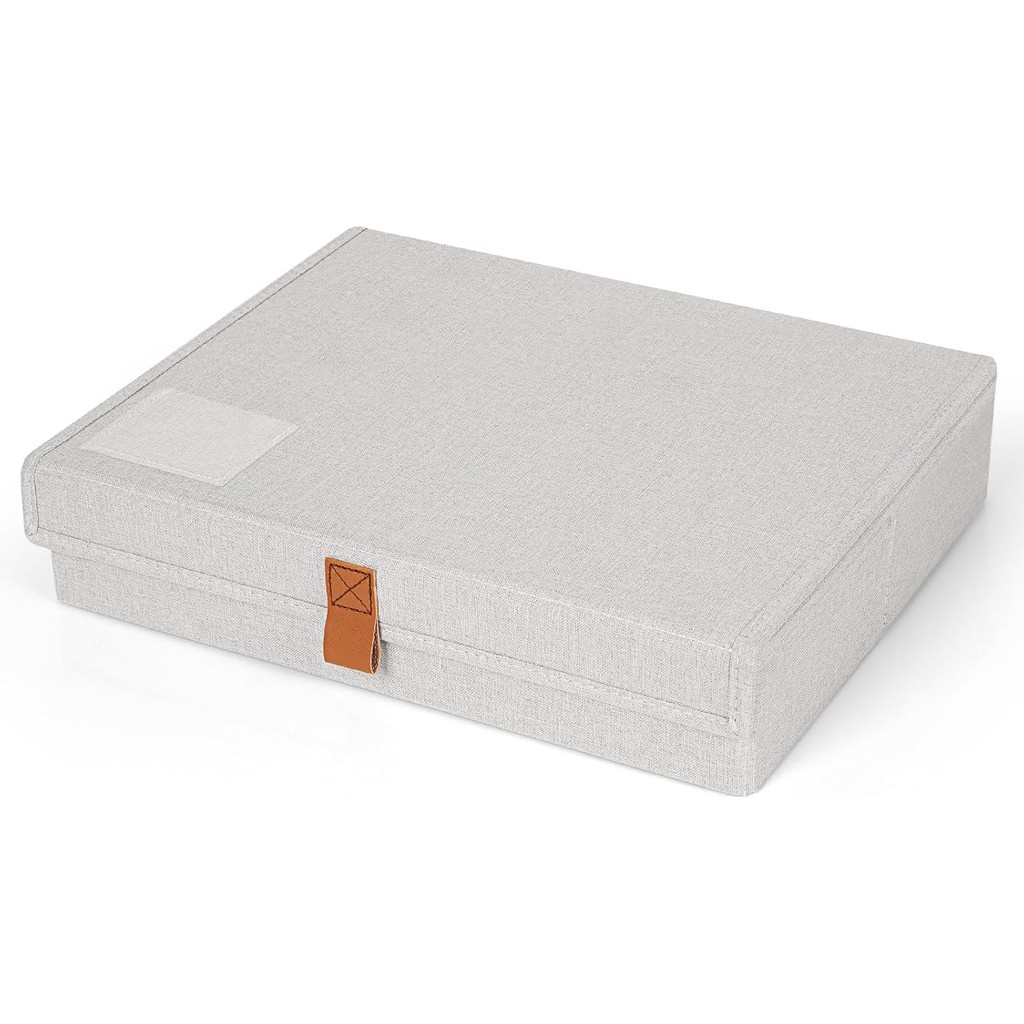 Decorative Photo Storage Box, Photo Boxes Storage with Lids Keepsake Box to Store Pictures, Envelope