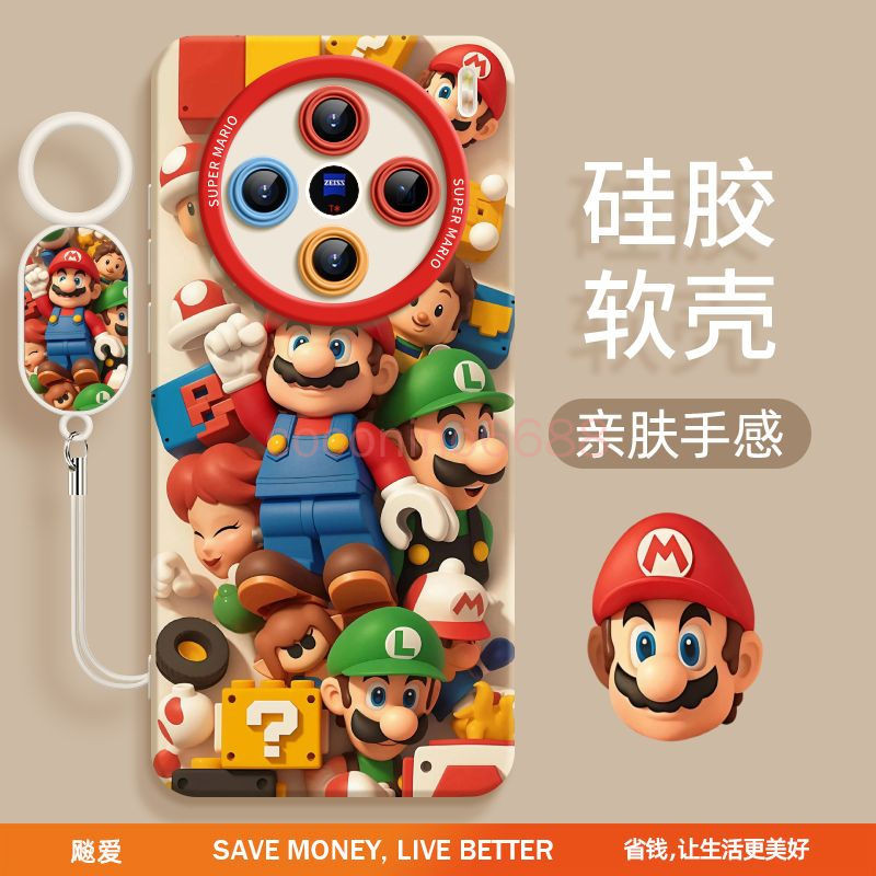 เคสโทรศัพท์ Vivo X300 Pro x300 pro x300 ultra เคสป้องกัน Mario ซิลิโคนอ่อนนุ่มรวมทุกอย่างเคสกันกระแทก - รูปที่ 6