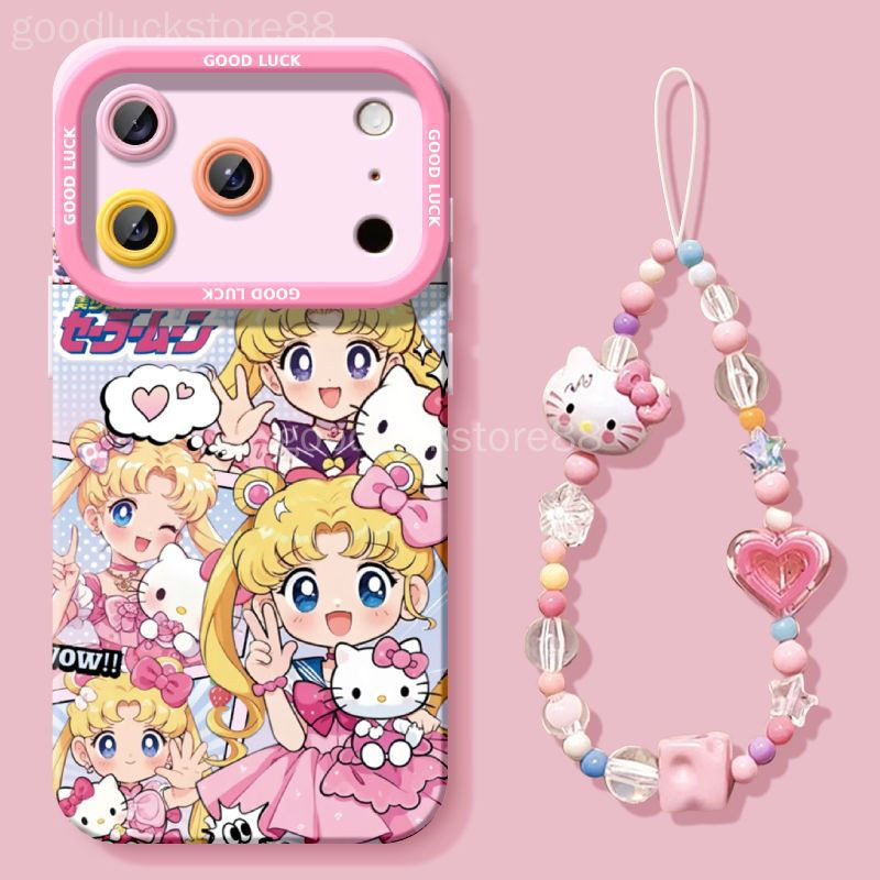 เหมาะสําหรับ iPhone 17 pro max เคสโทรศัพท์ iPhone17air 16 สาวสวยน่ารักกรณีคู่ซิลิโคนป้องกันกรณีป้องกันกรณี