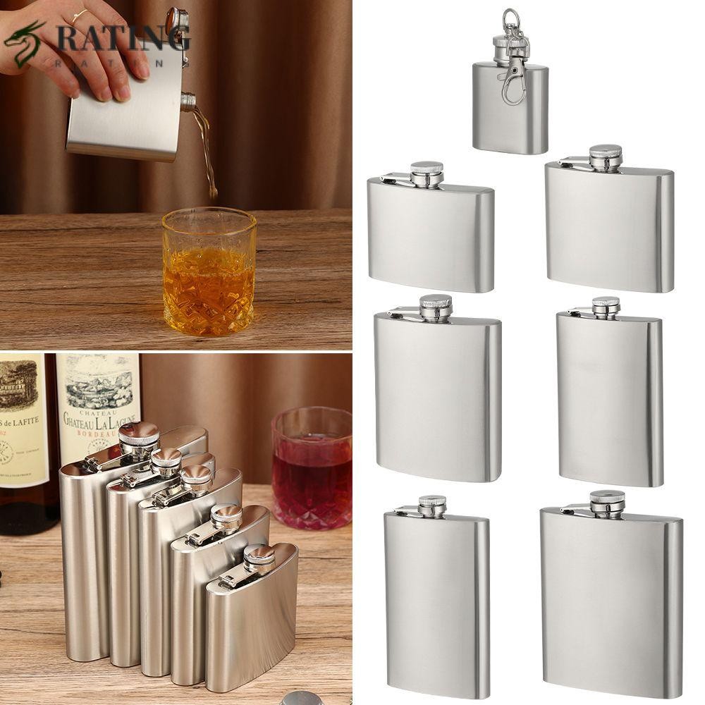RATIN Hip Flask ขวดหัดดื่มสําหรับงานแต่งงานที่ใส่วิสกี้