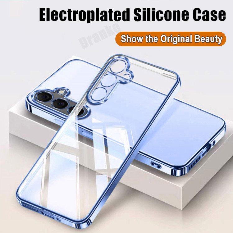 SAMSUNG สําหรับSamsung Galaxy A15 4G 6.5 นิ้วSM-A155F A155M A155P A155RซิลิโคนเจลAnti-Yellowing 6D E