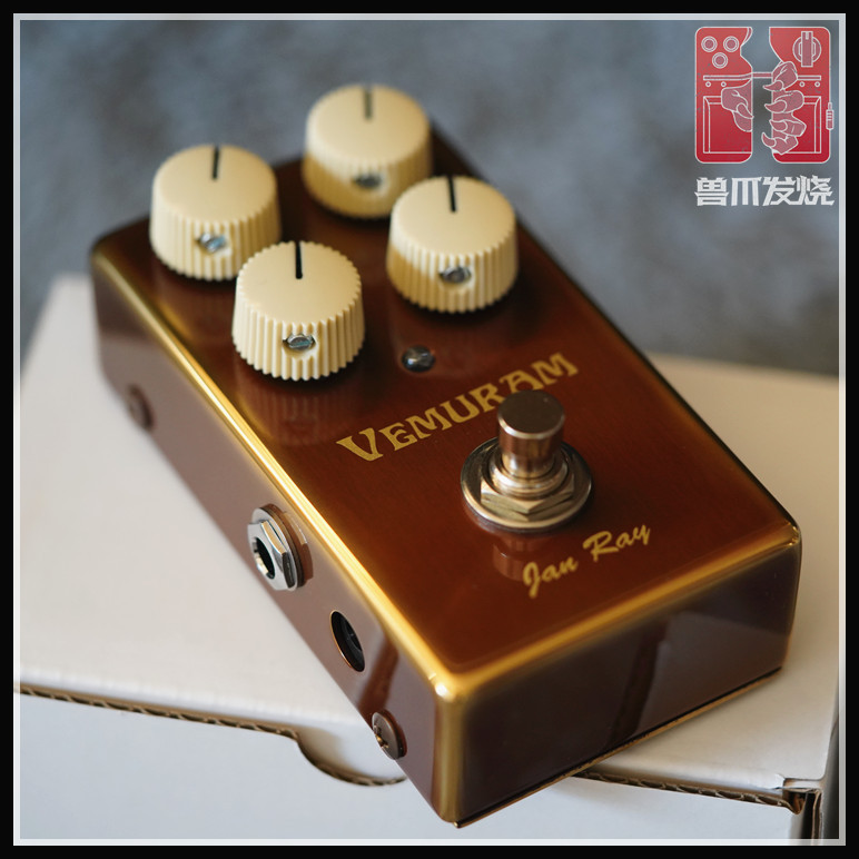 [เครื่องดนตรีกรงเล็บสัตว์] Vemuram Jan Ray Inspiring Overload อุปกรณ์เอฟเฟกต์ชิ้นเดียวที่ทําด้วยมือข