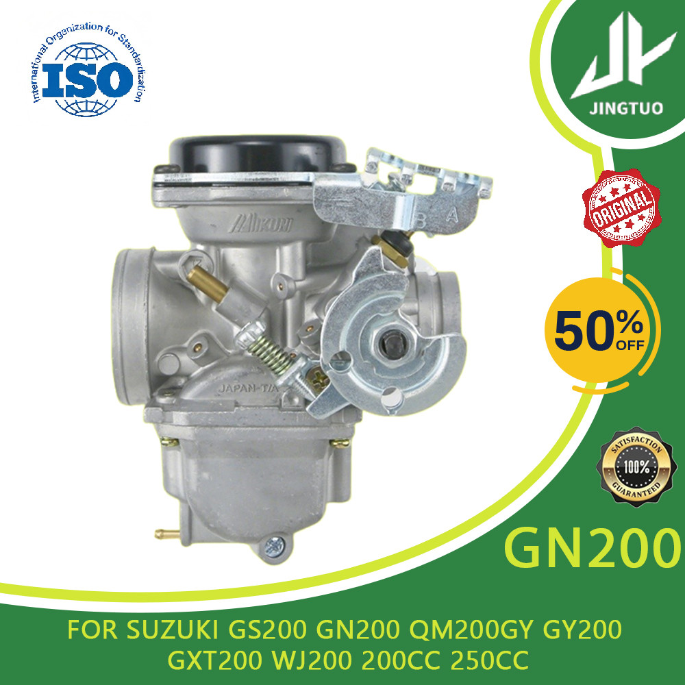 คาร์บูเรเตอร์รถจักรยานยนต์ 28 มม.สําหรับ Suzuki GS200 GN200 QM200GY GY200 GXT200 WJ200 200cc 250cc ม