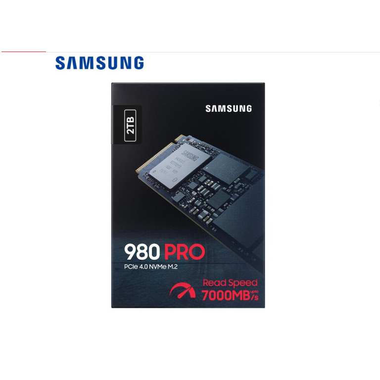 Samsung/Samsung 980 PRO 2T 2TB PCIE 4.0 NVME SSD ไดรฟ์โซลิดสเตต