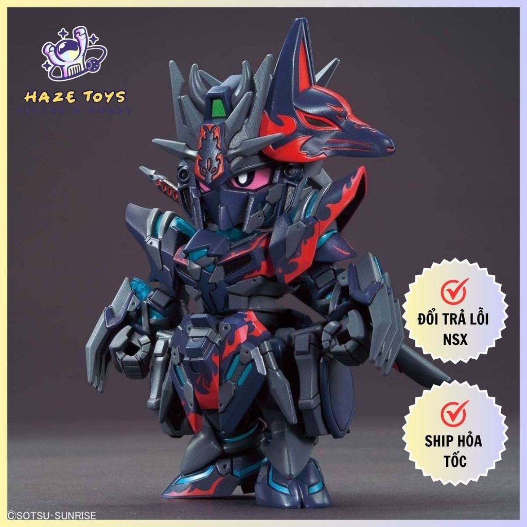 กันดั้มโมเดล Bandai SDW Heroes 06 Sasuke Delta SD Gundam World Heroes