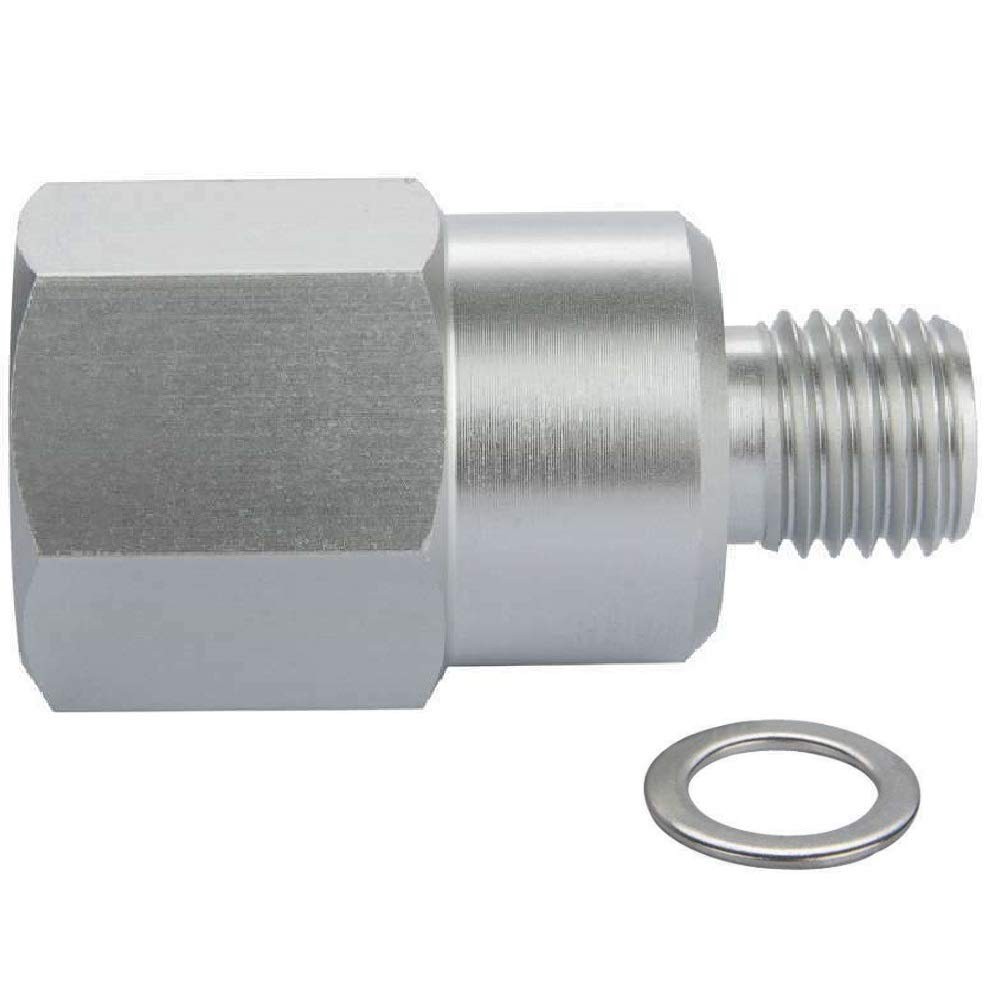 M12 1.5 อะแดปเตอร์ 3/8 NPT LS เครื่องยนต์ Swap Coolant Water Temp Sensor อะแดปเตอร์สําหรับ LS1 LSX L