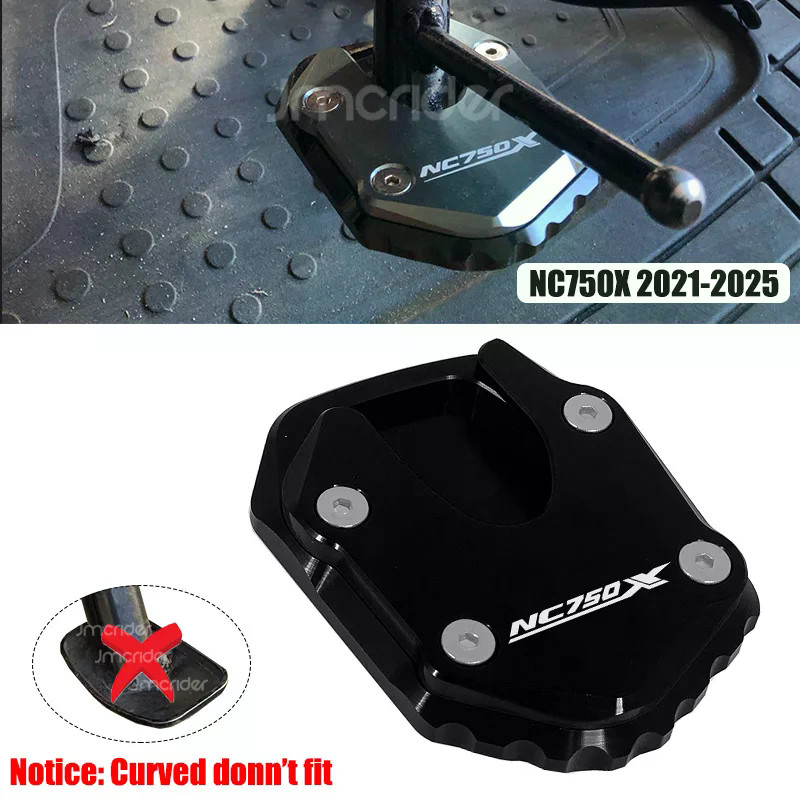 Fit สําหรับ HONDA NC750X NC 750X NC750 X 2021-2023 2024 2025 CNC รถจักรยานยนต์ Kickstand ขาตั้ง Exte