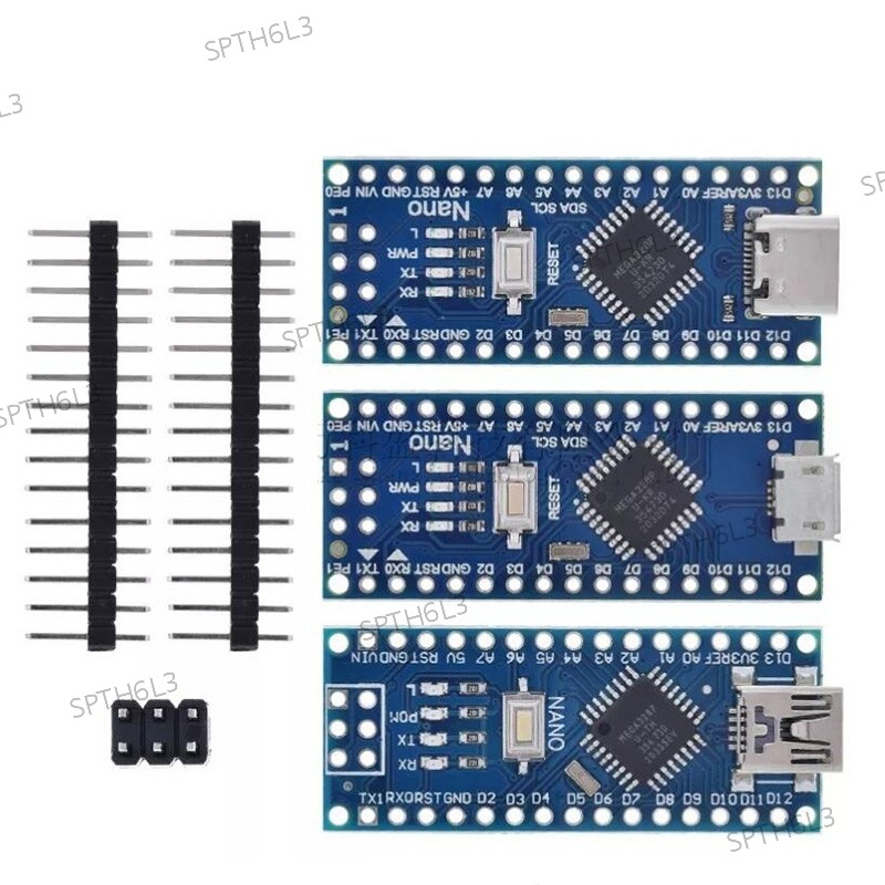สําหรับ Arduino 5V Nano 3.0 ATmega328P Micro USB mini type c Controller Board Driver TH6L3