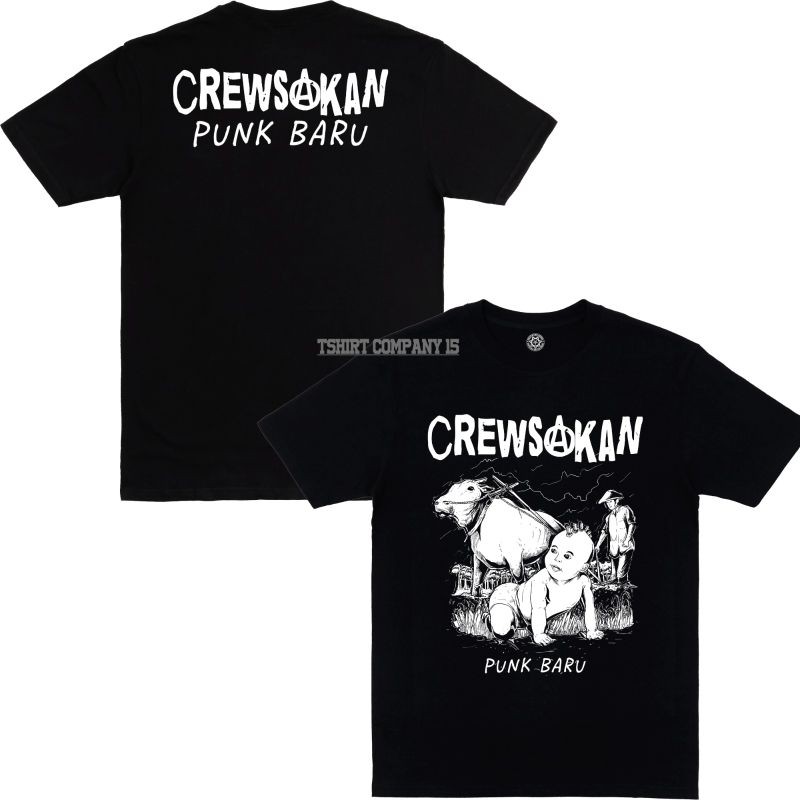 เสื้อยืด Punk Band - New Punk Crewskan - เสื้อยืด Crewskan punk