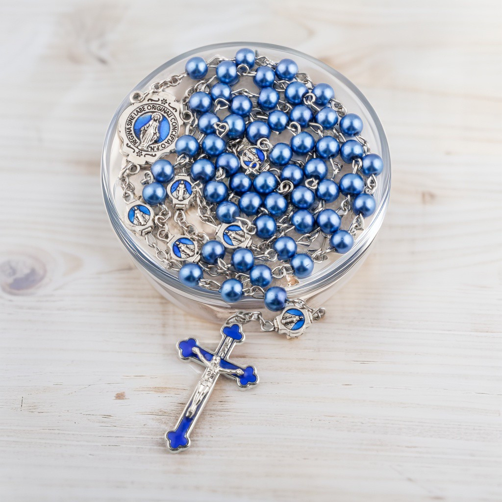 IMMACULATA ROSARY NECKLACE / ROSARY NECKLACE / CATHOLIC WOMENS