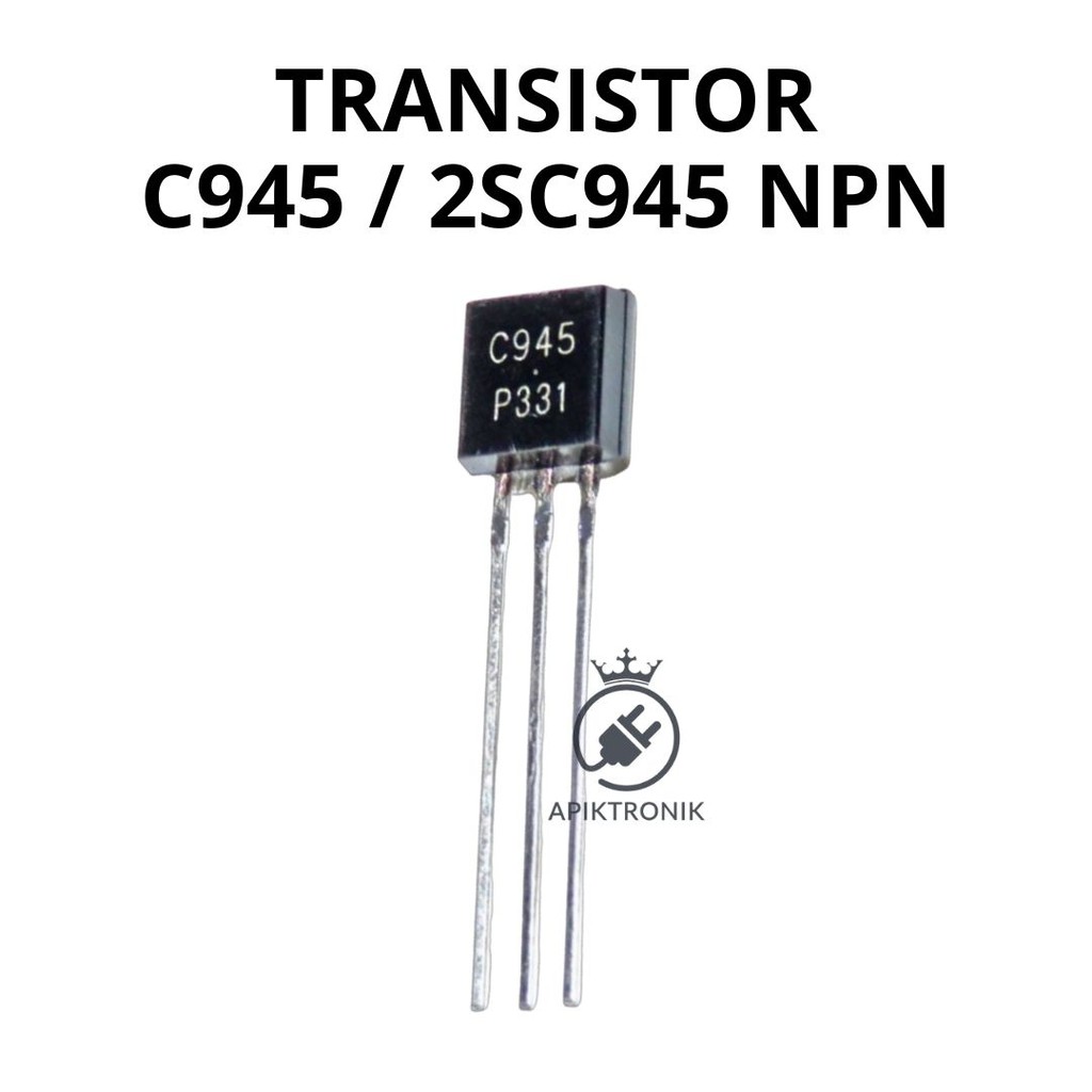 ทรานซิสเตอร์ C945 / 2SC945 NPN – ส่วนประกอบอิเล็กทรอนิกส์ดั้งเดิม