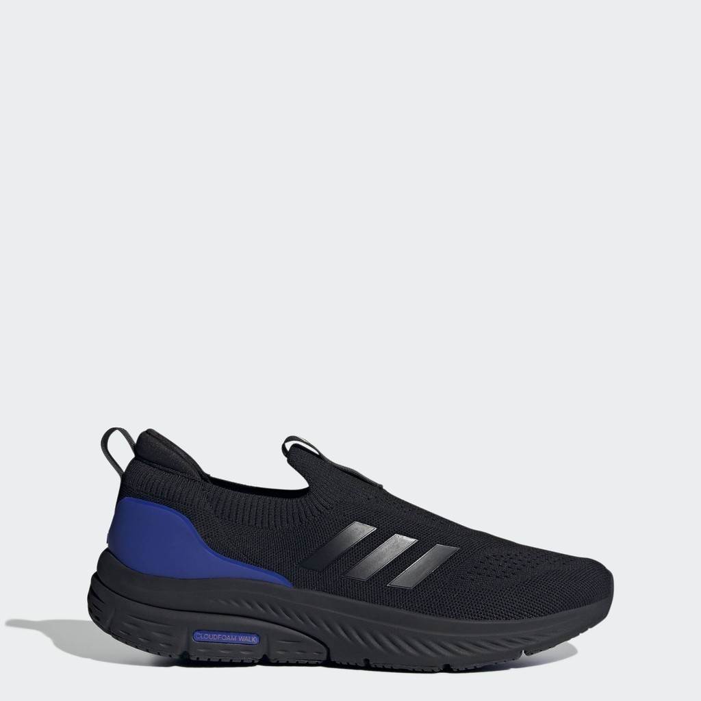 adidas ไลฟ์สไตล์ รองเท้า Cloudfoam Walk Lounger ผู้ชาย สีดำ ID4057
