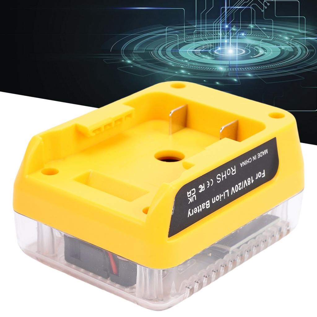 Localcamera-TH แบตเตอรี่ Charger จอแสดงผลอะแดปเตอร์สำหรับ DW DCB180 DCB200 DCB201 DCB203 DCB203BT DC