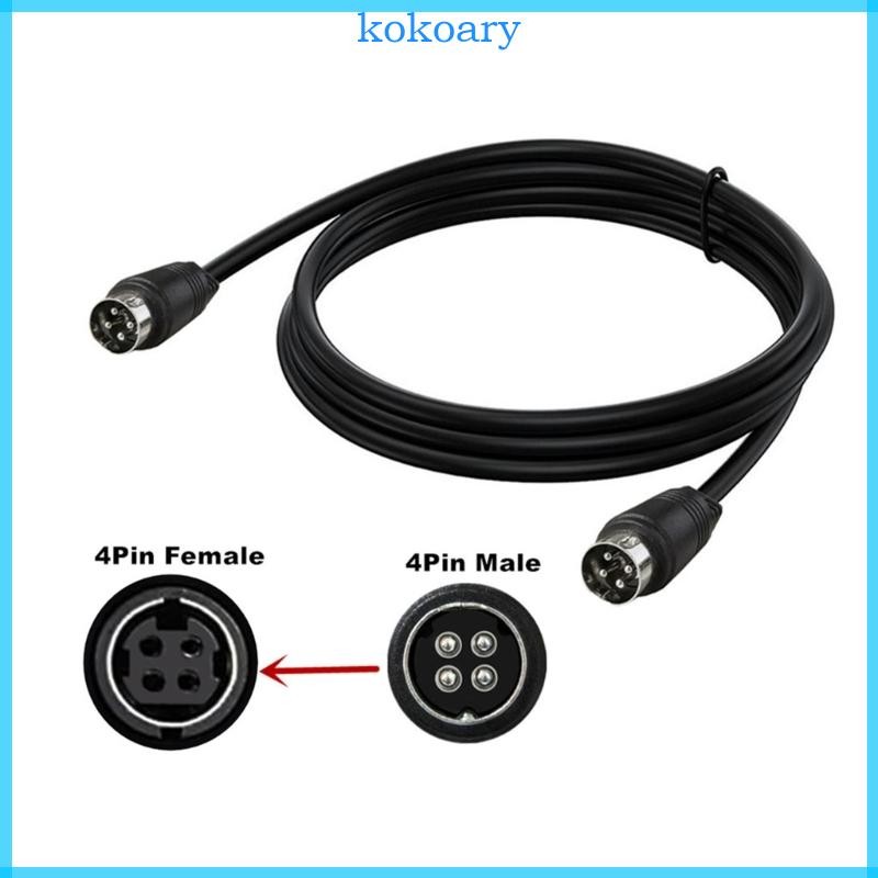 KOK 4 Pin DIN ชายหญิงปลั๊กสายต่อ 4Pin DIN Connectors สําหรับ DVR