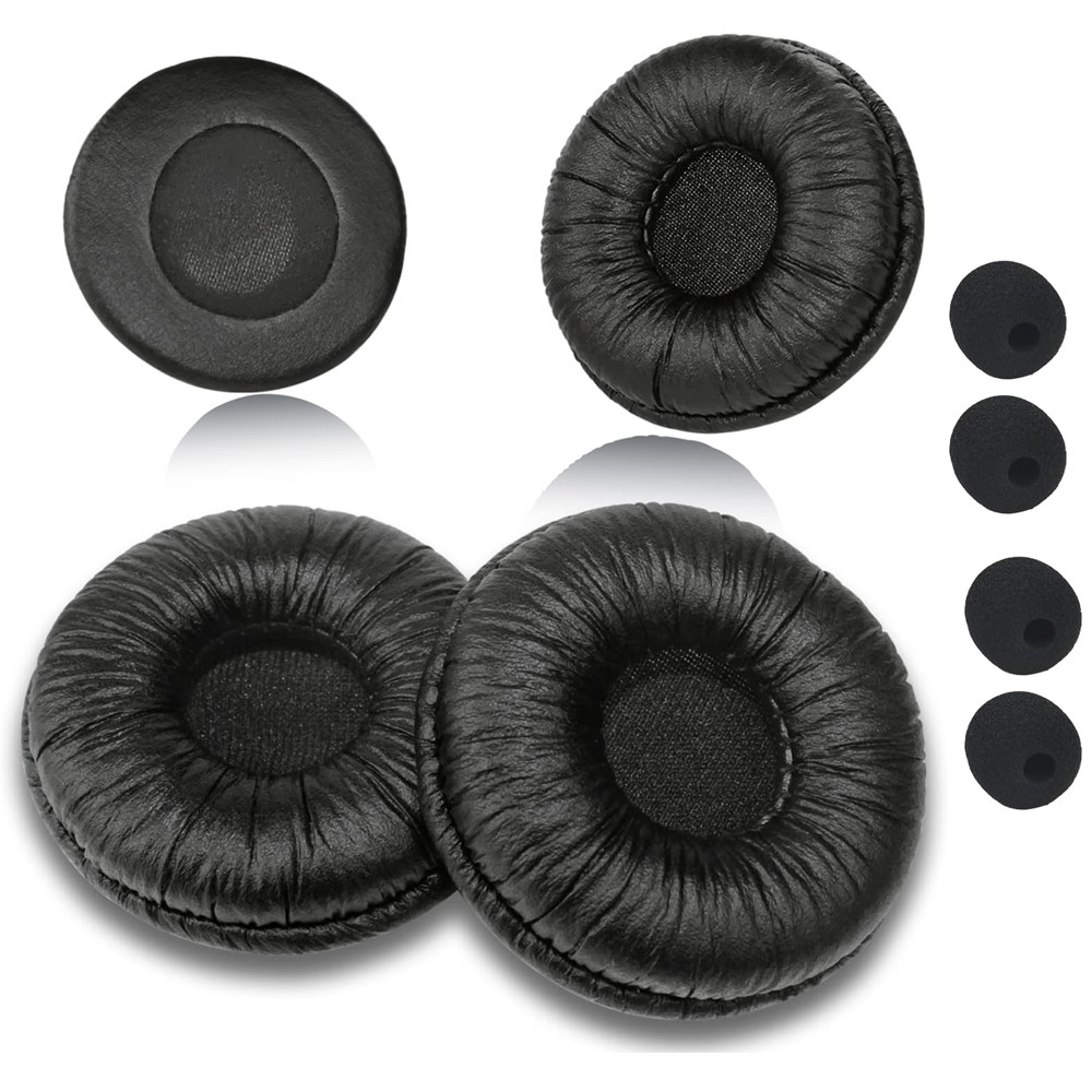 เปลี่ยนแผ่นรองหูฟังแผ่นรองหูฟังสําหรับ Plantronics HW251N HW261N HW510 HW520 Blackwire C320 3210 322