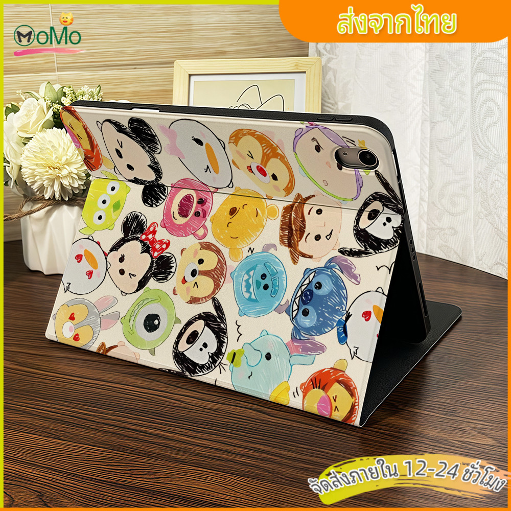 การ์ตูนเคสน่ารักสำหรับไอแพดGen10/9/11 mini 4 mini5 iPad pro 11 2018/2019/2020case for iPad Air5/6/7/2025 มีช่องใส่ปากกา