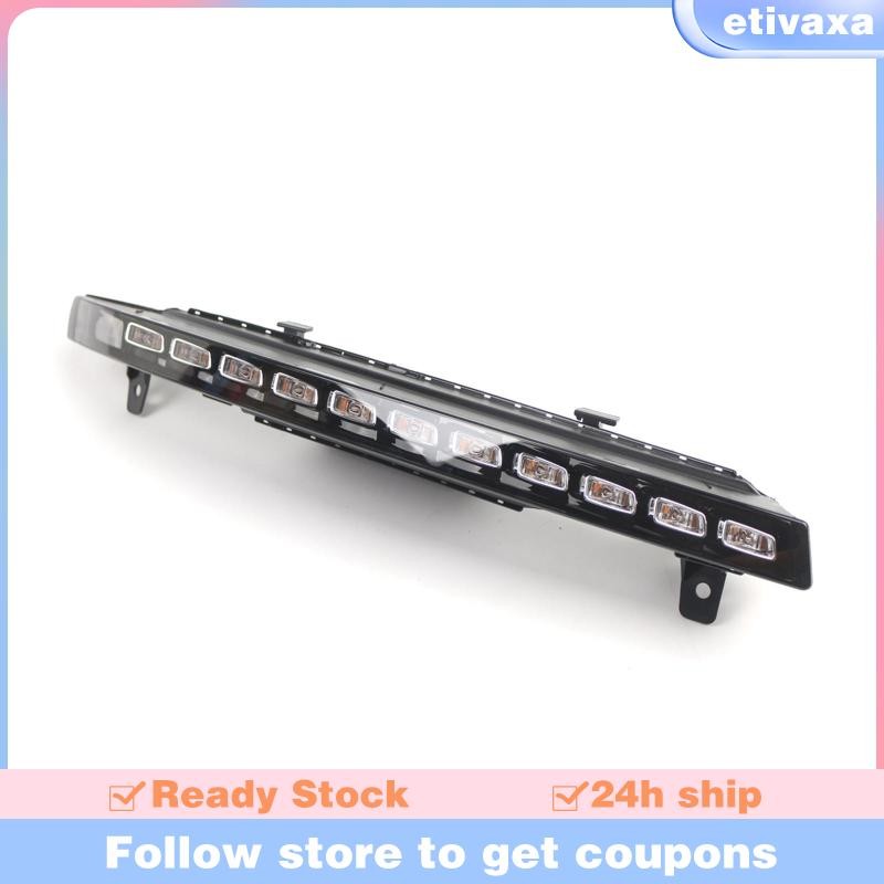 [Etivaxa] ไฟวิ่งกลางวันทดแทนแบบพกพาสําหรับ Audi Q7 S-line 2010-2015