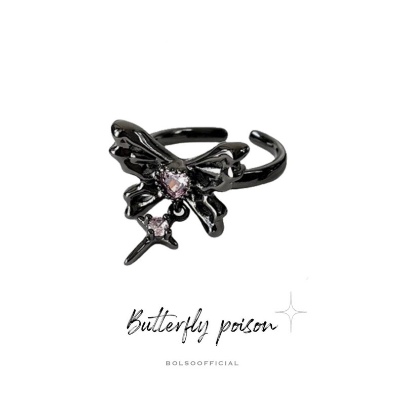 BOLSO แหวน รุ่น Butterfly poison