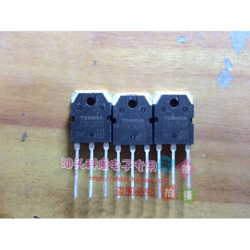 ต้นฉบับนําเข้าใหม่เอี่ยม TTK2698 K2698 15A 500V เครื่องเชื่อมอินเวอร์เตอร์หลอด MOS ที่ใช้กันทั่วไป