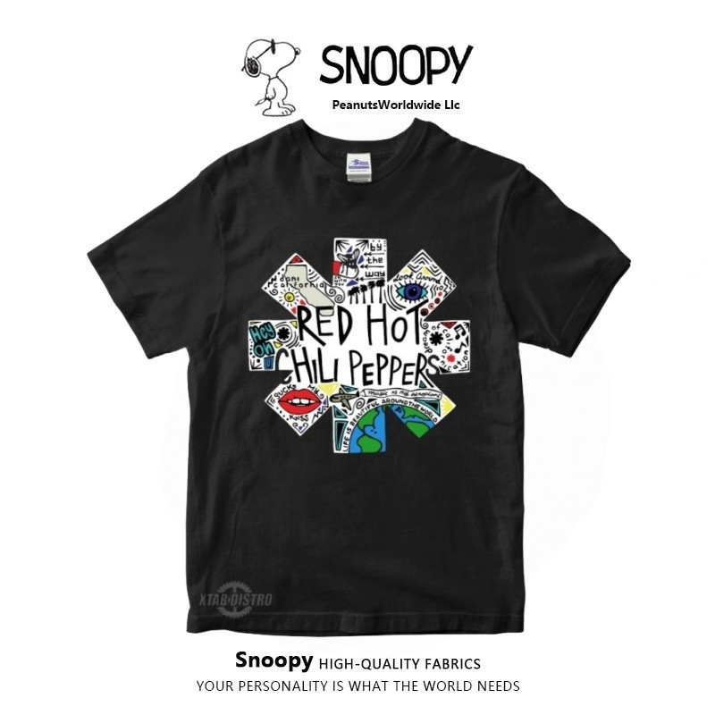 เสื้อยืดวงดนตรี RED HOT CHILLI PEPPERS CALIFORNICATION rhcp ร็อค เมทัล