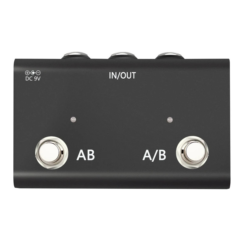 YUEYINPU ABY Channel Switch Pedal Box Line AB Selector switcher Pedal True Bypass สําหรับกีตาร์เหยีย