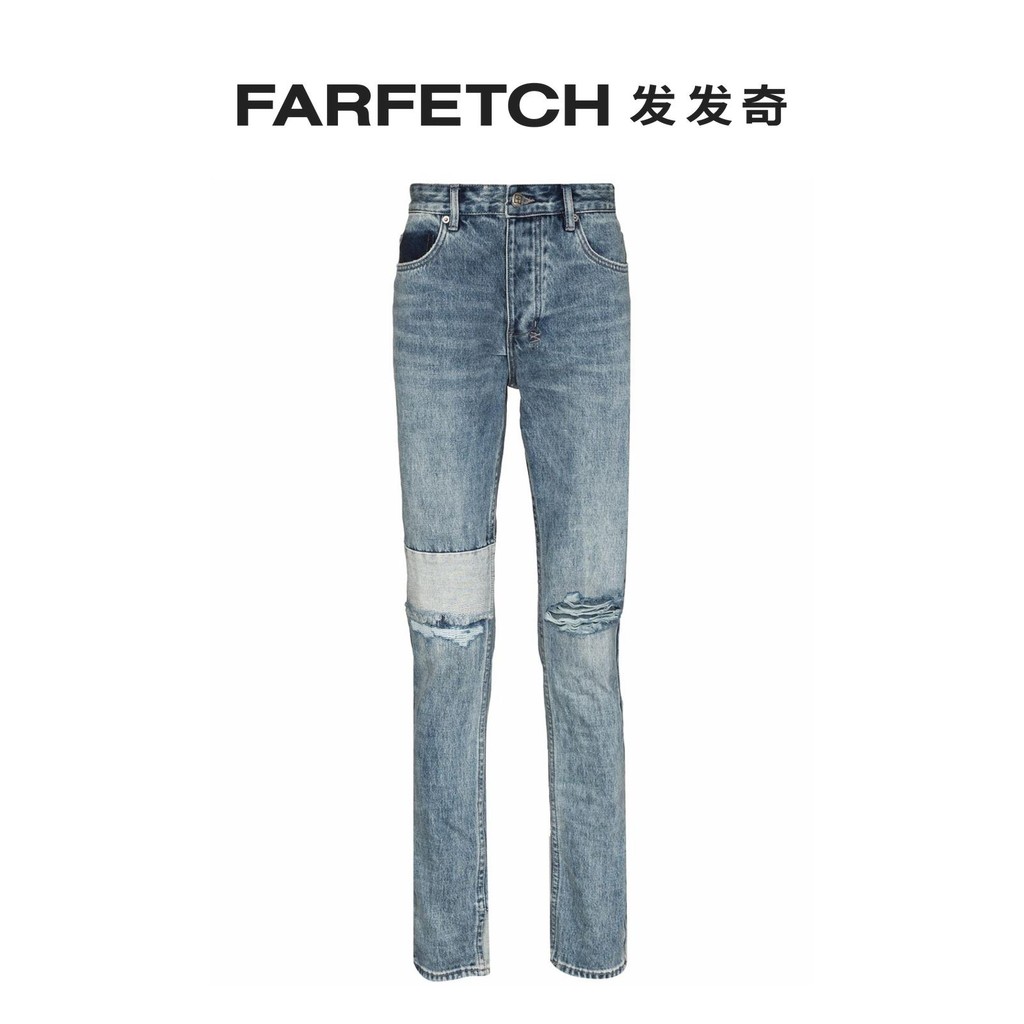 Ksubi 男士Chitch ถังขยะ Retrograded 修身仔裤FARFETCH发奇