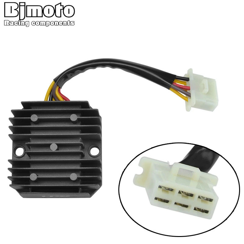 รถจักรยานยนต์ 12V เครื่องปรับแรงดันไฟฟ้าสําหรับ Kawasaki BJ250 250TR ESTRAELLA 250 KZ1000 POLICE 100