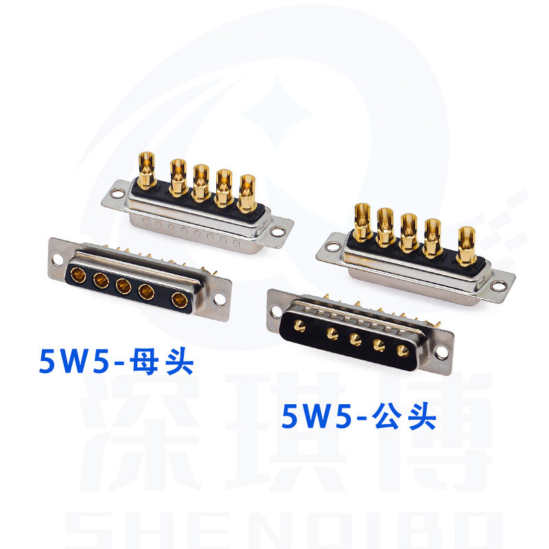 10.12 bD-SUB High Current DB2 ชายหัวหญิง 2W2 2V2 3W3 7W2 5W5 8W8 9W4 17W2 Connector