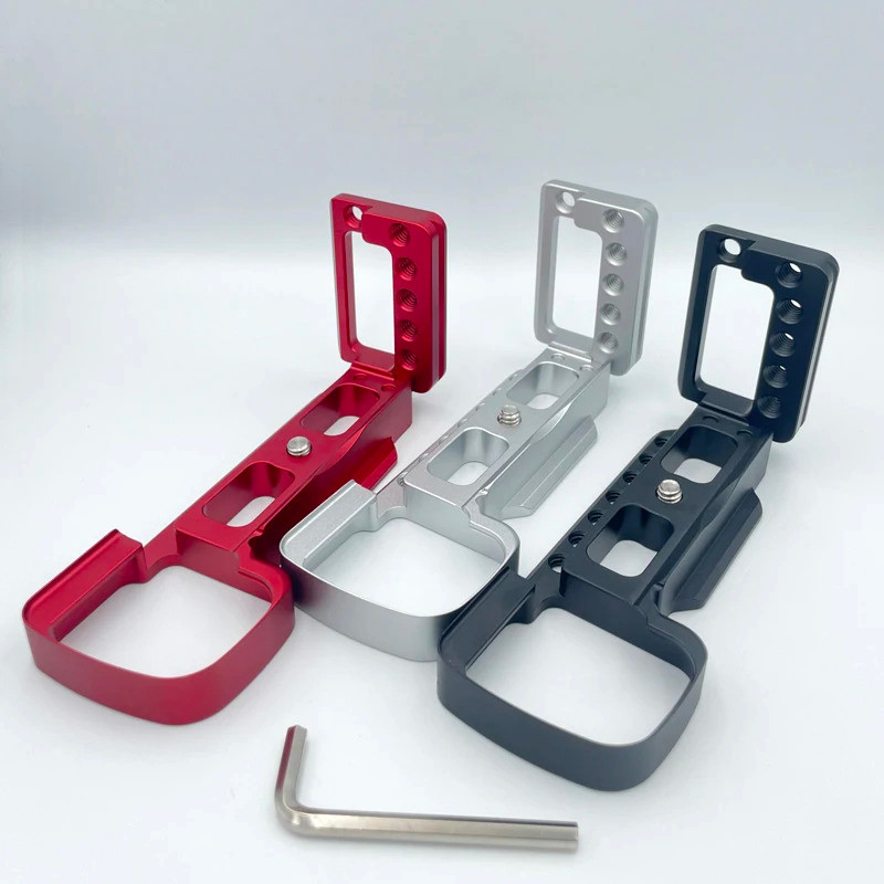 สําหรับ Sony A6100 A6300 A6400 แผ่นปลดเร็วรองเท้าร้อนมีรูพรุน L Bracket Hand Grip