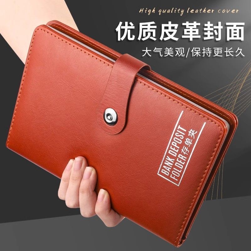Deposit Note Storage Book Bank Regular Deposit Note Bill Check Storage Book Passbook Book Remittance